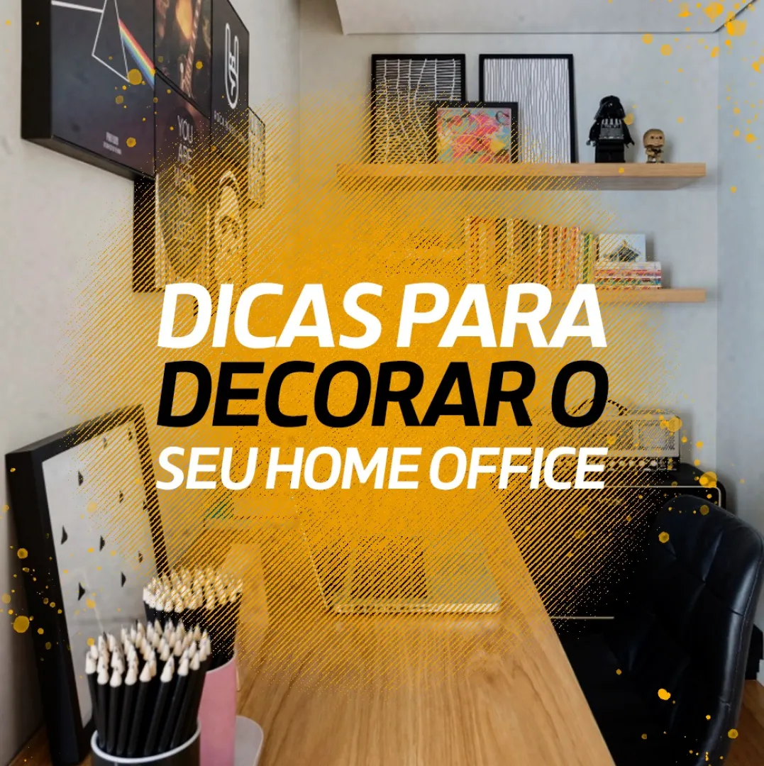 Decoração do espaço de trabalho